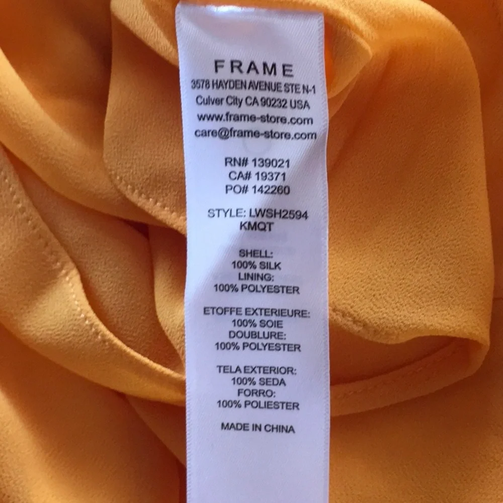 NWT FRAME Halter Top - Picture 6 of 6